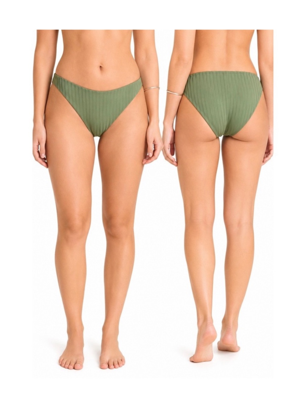 Vitamin A Bikini Bottoms (Olive - Size XXL)